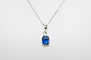 Silver Pendant Lolite