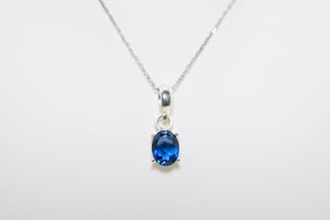 Silver Pendant Lolite