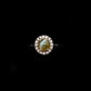 White Gold Ring with a Cat's eye and Diamonds