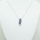 White Gold Pendent with Blue Sapphire